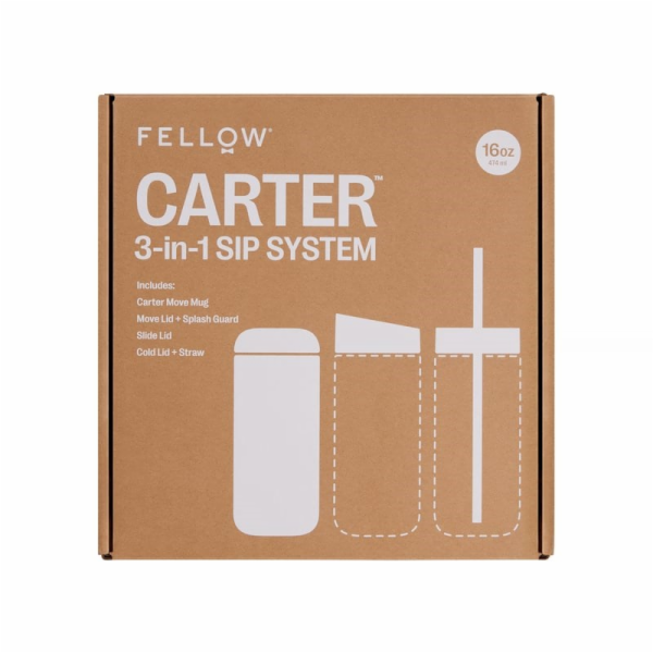 Fellow - Carter Move Mug 3 v 1 - termohrnek + 3 víčka - b...