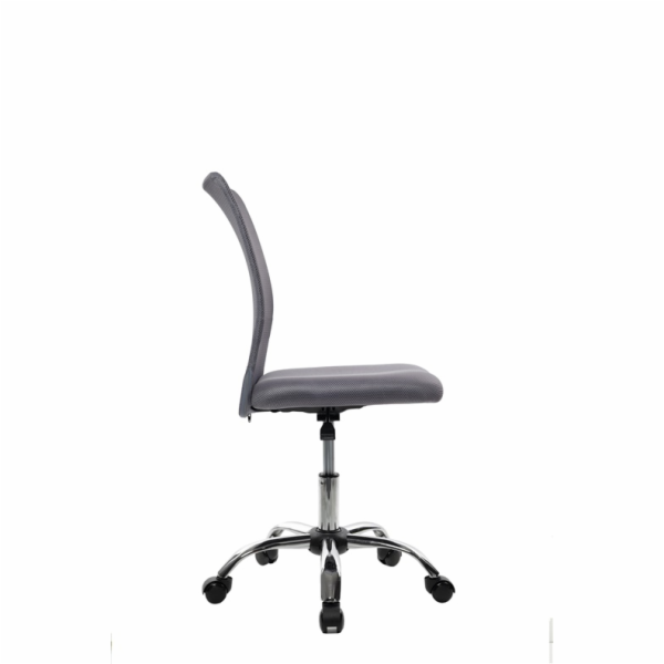 Domoletti DC-543, 42 x 42 x 85 - 95 cm, židle šedá 