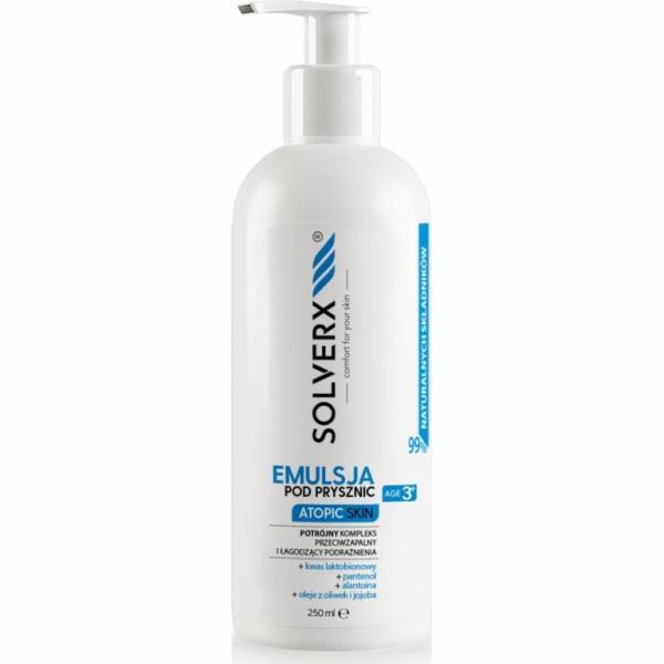 Solverx Atopic Skin sprchová emulze - zklidňující podrážd...
