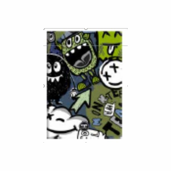 Zápisník MONSTER TEAM 67656CP, s krabičkami, A5, 32 listů