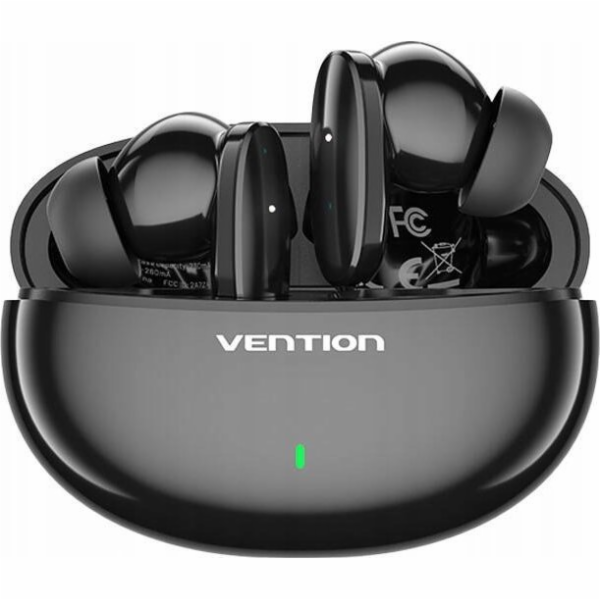 Wireless earphones, Vention, NBFB0, Elf Earbuds E01 (black)