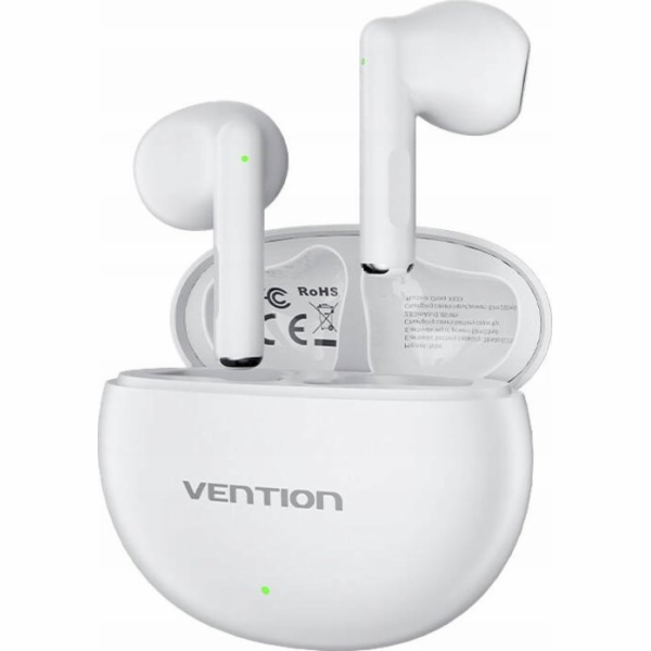 Wireless earphones, Vention, NBKW0, Earbuds Elf E06 (white)