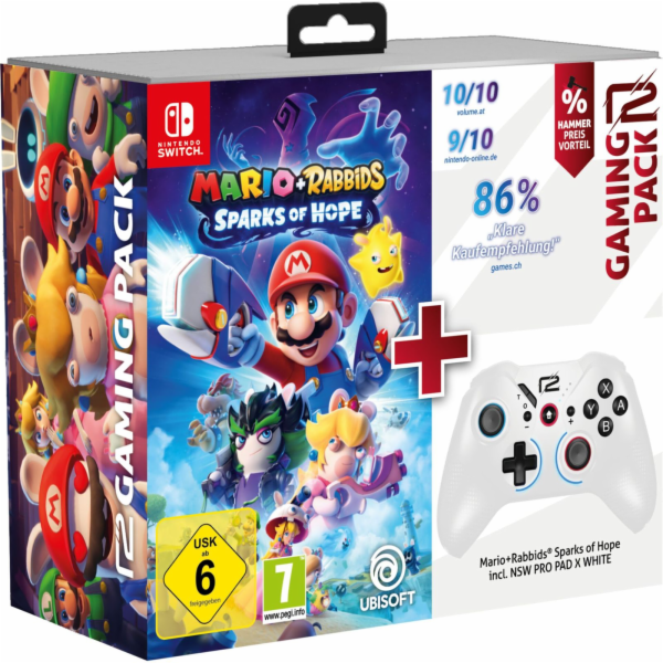 ready2gaming Nintendo Switch Mario + Rabbids Sparks of Ho...
