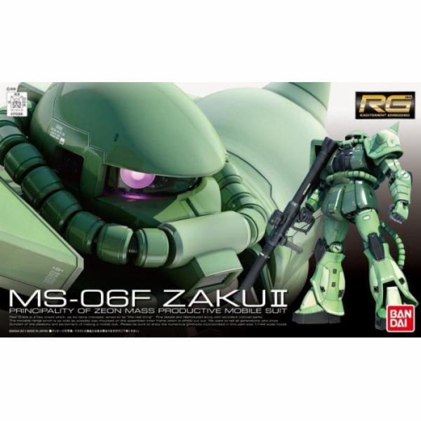 RG 1/144 MS-06F ZAKU II