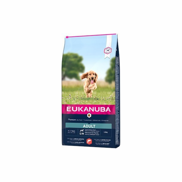 EUKANUBA Adult Small&Medium Salmon - suché krmivo pro psy...