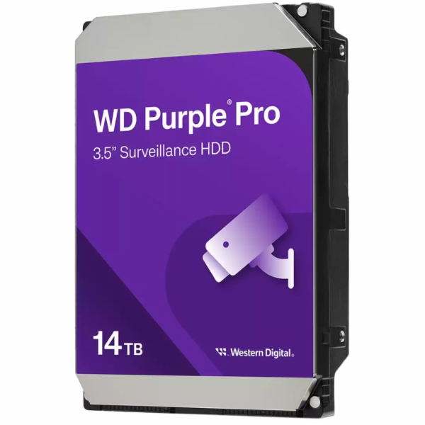 WD PURPLE PRO 14TB / WD142PURP / SATA 6Gb/s / Interní 3,5...