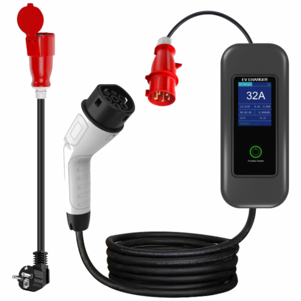 Nabíjecí stanice IMMAX NEO EV/PHEV AC Type 2 22kW WiFi Tu...