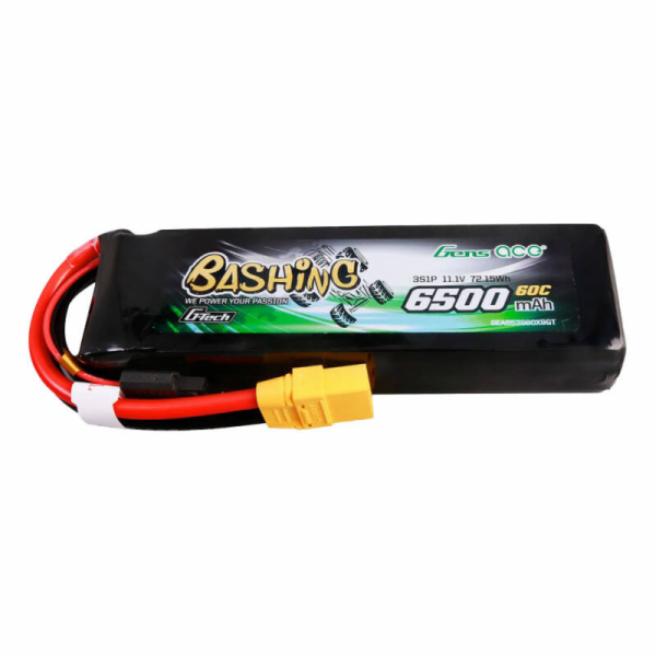 Gens ace G-Tech 6500mAh 11,1V 60C 3S1P Lipo baterie s kon...