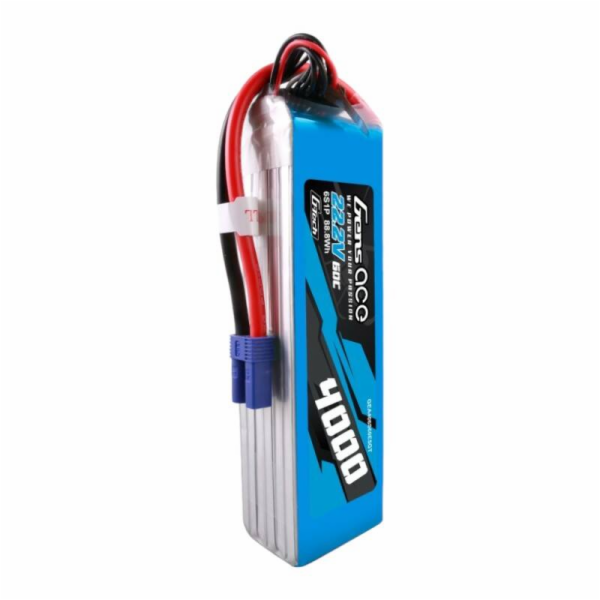Gens ace G-Tech 4000mAh 22,2V 60C 6S1P Lipo Battery Pack ...