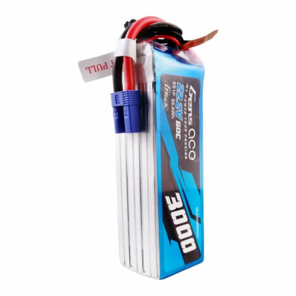 Gens ace G-Tech 3000mAh 22,2V 60C 6S1P Lipo Battery Pack ...