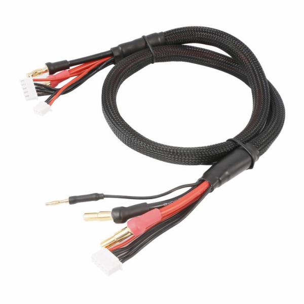 Nabíjecí kabel Gens Ace 2S/4S: 4 mm a 5 mm Bullet s 4,0 m...