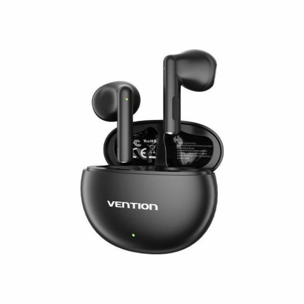 Wireless earphones, Vention, NBKB0, Earbuds Elf E06 (black)