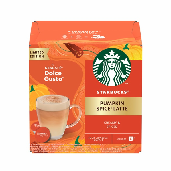STARBUCKS Pumpkin Spice Latte 12 kapslí