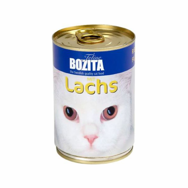 BOZITA Paštika z lososa - mokré krmivo pro kočky - 400g