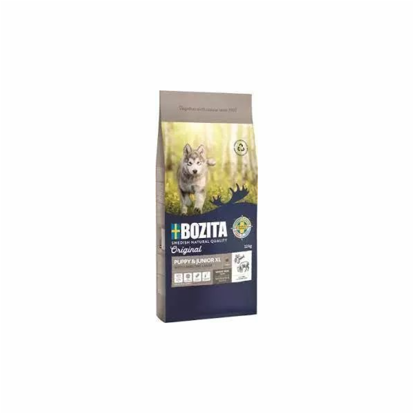 BOZITA Original Puppy & Junior XL Lamb - suché krmivo pro...