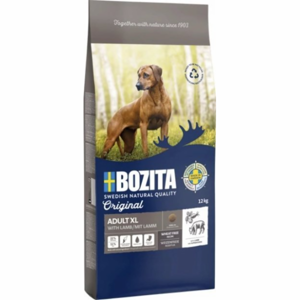 BOZITA Original Adult XL Lamb - suché krmivo pro psy - 12kg