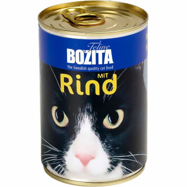 BOZITA Hovězí paštika - vlhké krmivo pro kočky - 400g