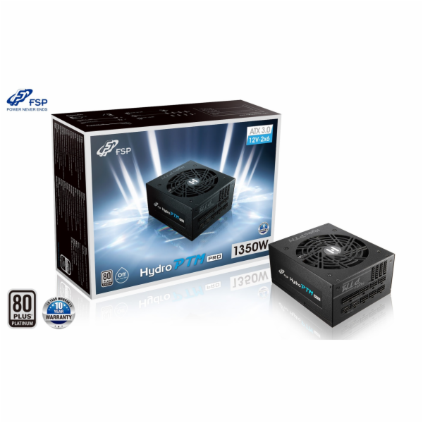 FSP Hydro PTM PRO ATX3.1(12V-2x6) 1350W, PC-Netzteil