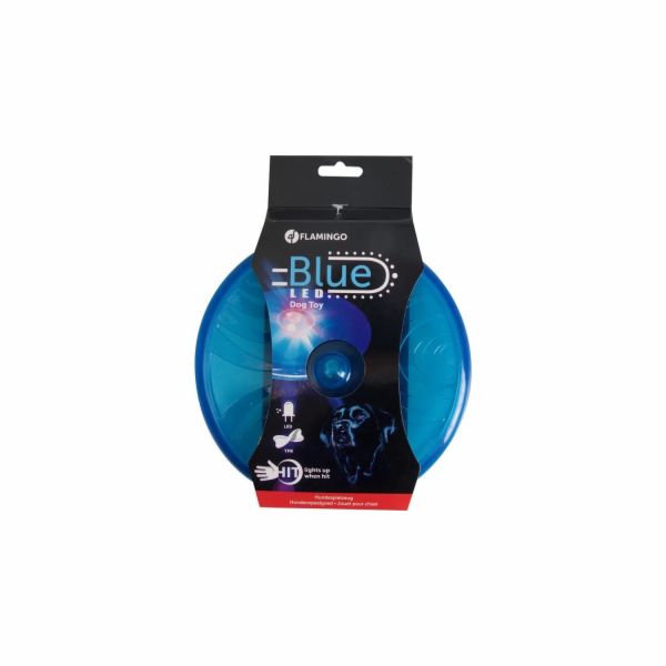 Flamingo Svítící LED frisbee, 20cm