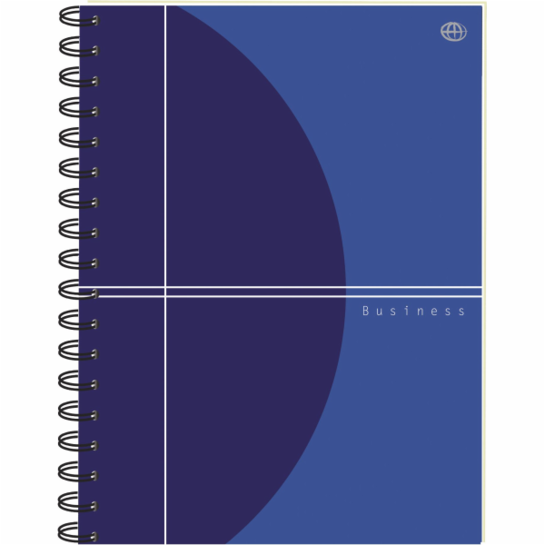 Notebook A5 50k mřížka Int mo p10. INTERDRUK cena za 1 ks.
