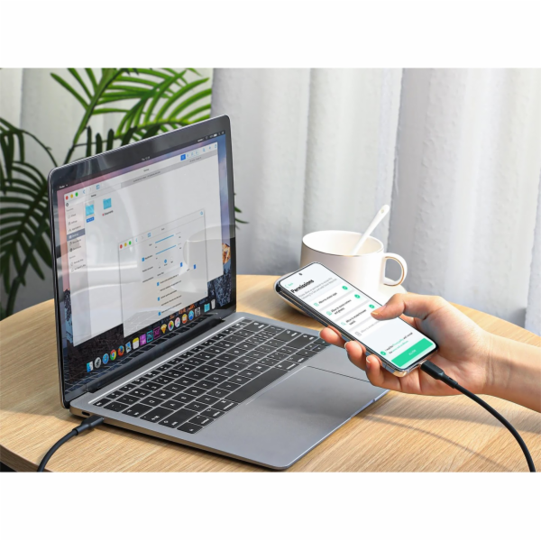 AUKEY CB-SCC241 USB-C Power Delivery PD 240W 5A 20V 1m Ny...