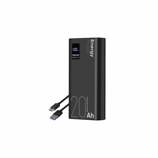 OBAL:ME EnergyPulse Powerbanka 20000mAh 22.5W Black