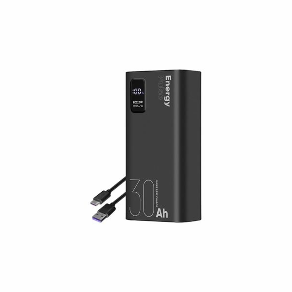 OBAL:ME EnergyPulse Powerbanka 30000mAh 22.5W Black