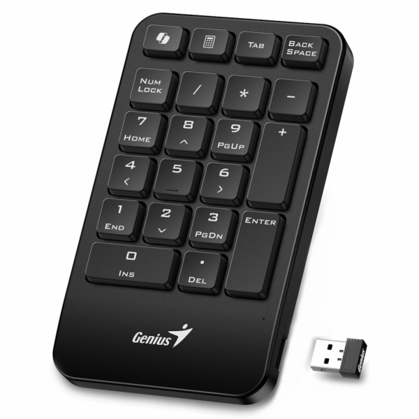 GENIUS Numerická klávesnice NumPad 1000/ Bezdrátová 2.4GH...