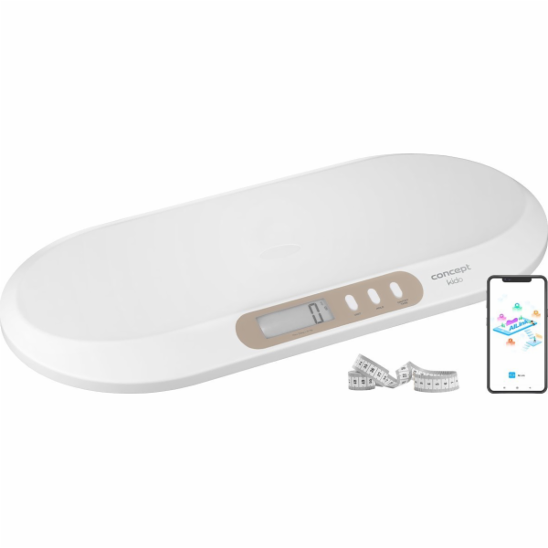 CONCEPT Digitální dětská váha s aplikací KIDO VD4000 