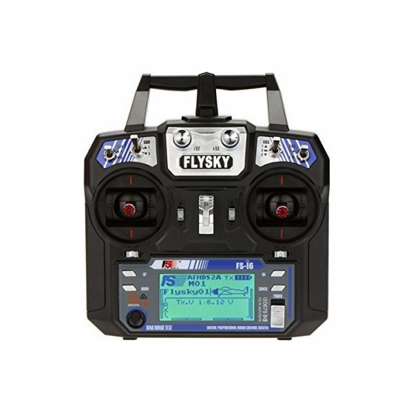 FlySky Transmitter FS-i6 (M2) + Receiver iA6B Set, 6 chan...
