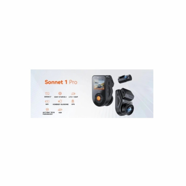 VANTRUE S1 PRO SONNET VIDEOREKORDÉR
