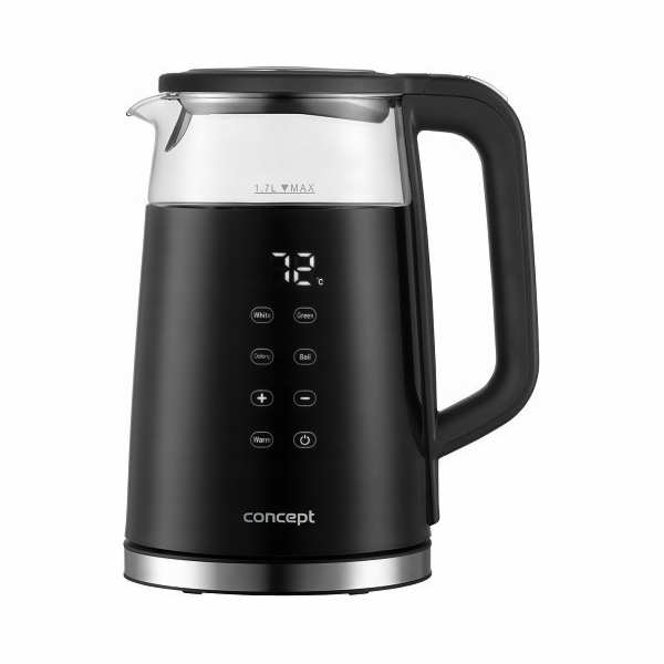 CONCEPT Rychlovarná konvice s regulací teploty 1,7 RK4100