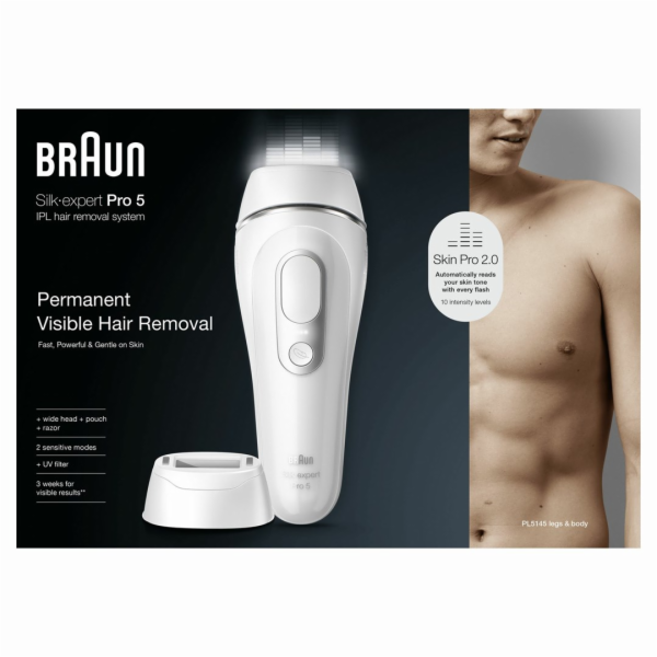 Braun Silk-expert Pro IPL PL5145, odstraňovač chloupků