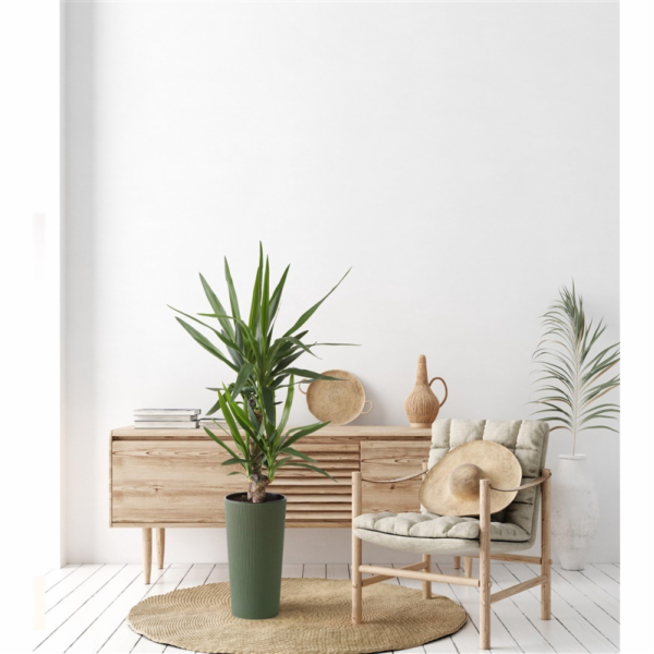 Hrnec Lamela Lilia 875-42, plast, O 25 cm, zelený