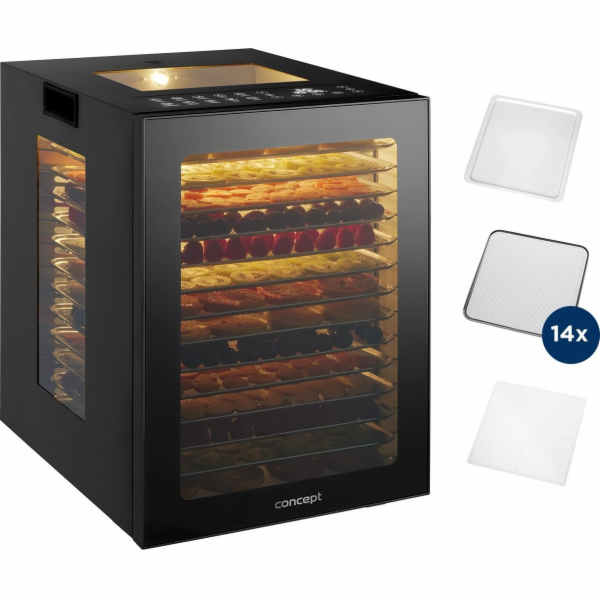 CONCEPT SO5000 Sušička ovoce digitální 850 W