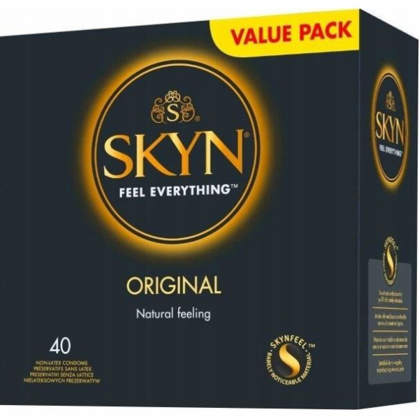 UNIMIL UNIMIL_Skyn Originální nelatexové kondomy 40 ks