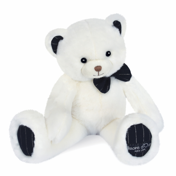 Doudou Histoire d´Ours Plyšový medvídek s tmavě modrým mo...