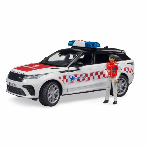 Záchranné zdravotnické vozidlo Range Rover Velar s řidiče...