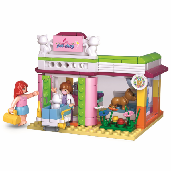 Konstruktér Sluban Girl s Dream, Animal Shop