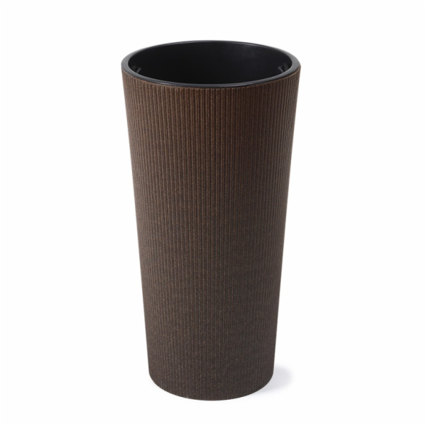 Hrnec Lamela Lilia 878-85, plast, O 25 cm, obj Hnědý