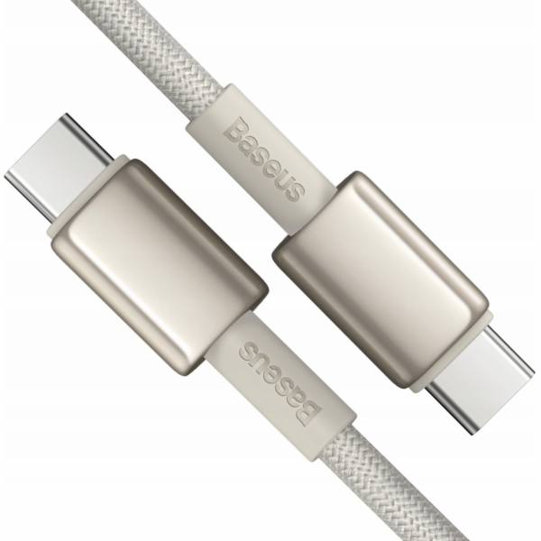 Kabel USB-C na USB-C Baseus Tungsten Gold, 100 W, 2 m (zl...