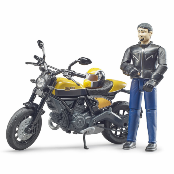Bruder 63053 BWORLD Motocykl Scrambler Ducati Cafe Racer ...