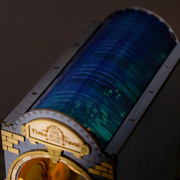 RoboTime Zarážka na knihy miniatura domečku Kouzelné nádraží