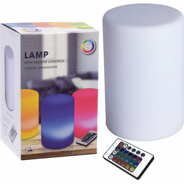LED lampa 10 x 15 cm s dálkovým ovládáním