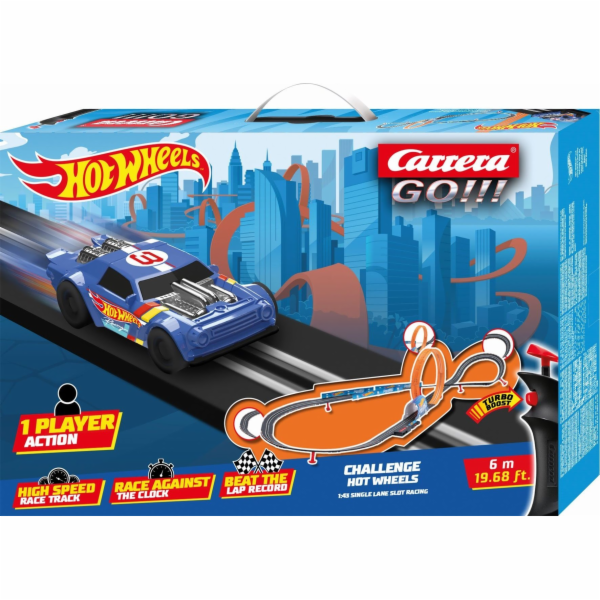 Carrera GO!!! Výzva - Hot Wheels, závodní dráha