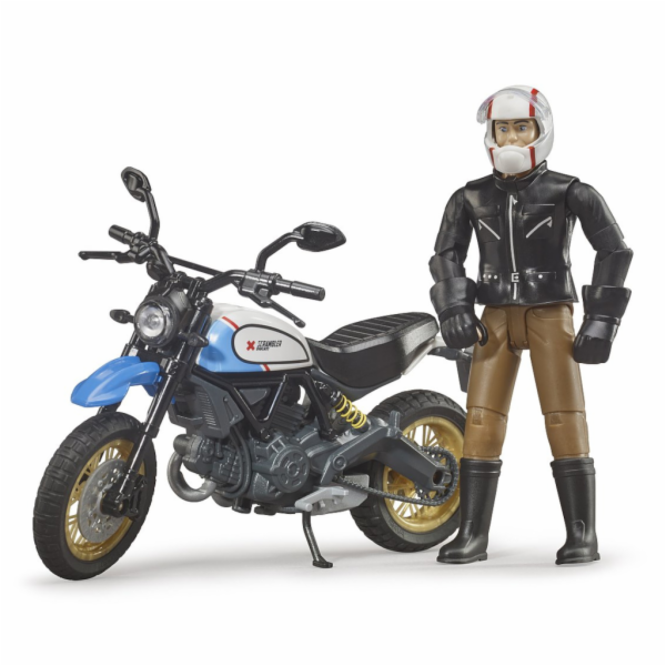 Bruder 63051 BWORLD Motocykl Scrambler Ducati Cafe Racer ...