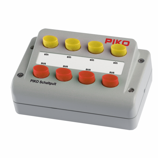 Piko Analogový ovládací panel (4 spínače, červeno-žluté) ...