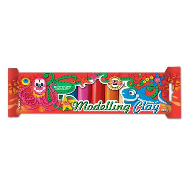Plastelínová sada Koh-i-Noor, 200 g