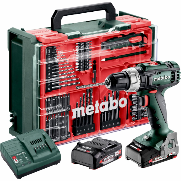 Metabo SB 18 L Set Cordless Combi Drill