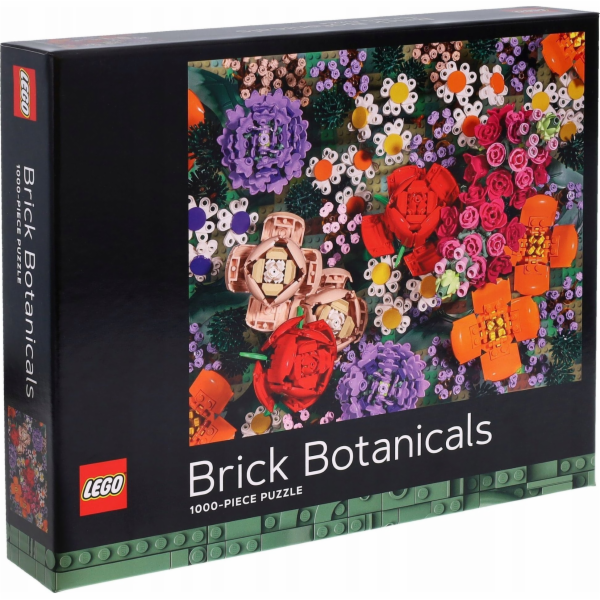 Chronicle Books Puzzle LEGO® Botanické rostliny 1000 dílků